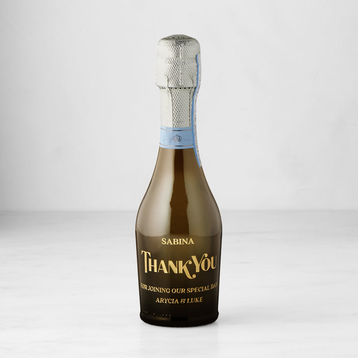 Thank You Bold Mini Bottles
