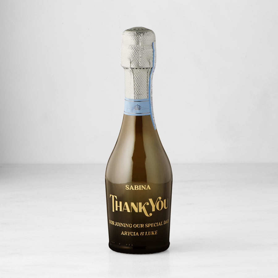 Thank You Bold Mini Bottles